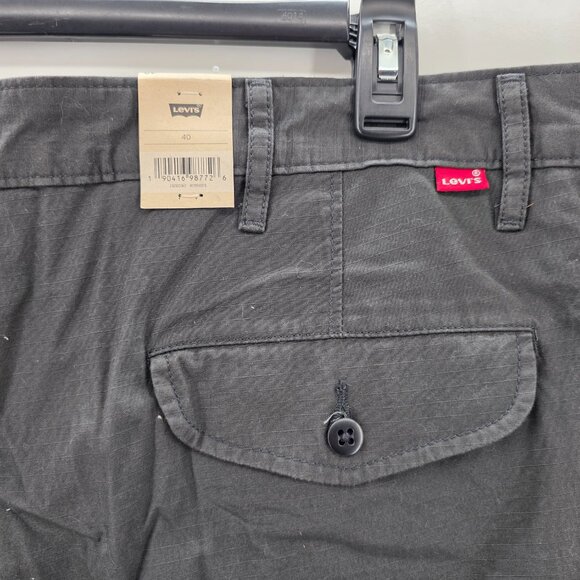 Levi's Mens Carrier Cargo Shorts Size 40 Gray 10" Inseam Outdoor Hiking - Picture 6 of 11